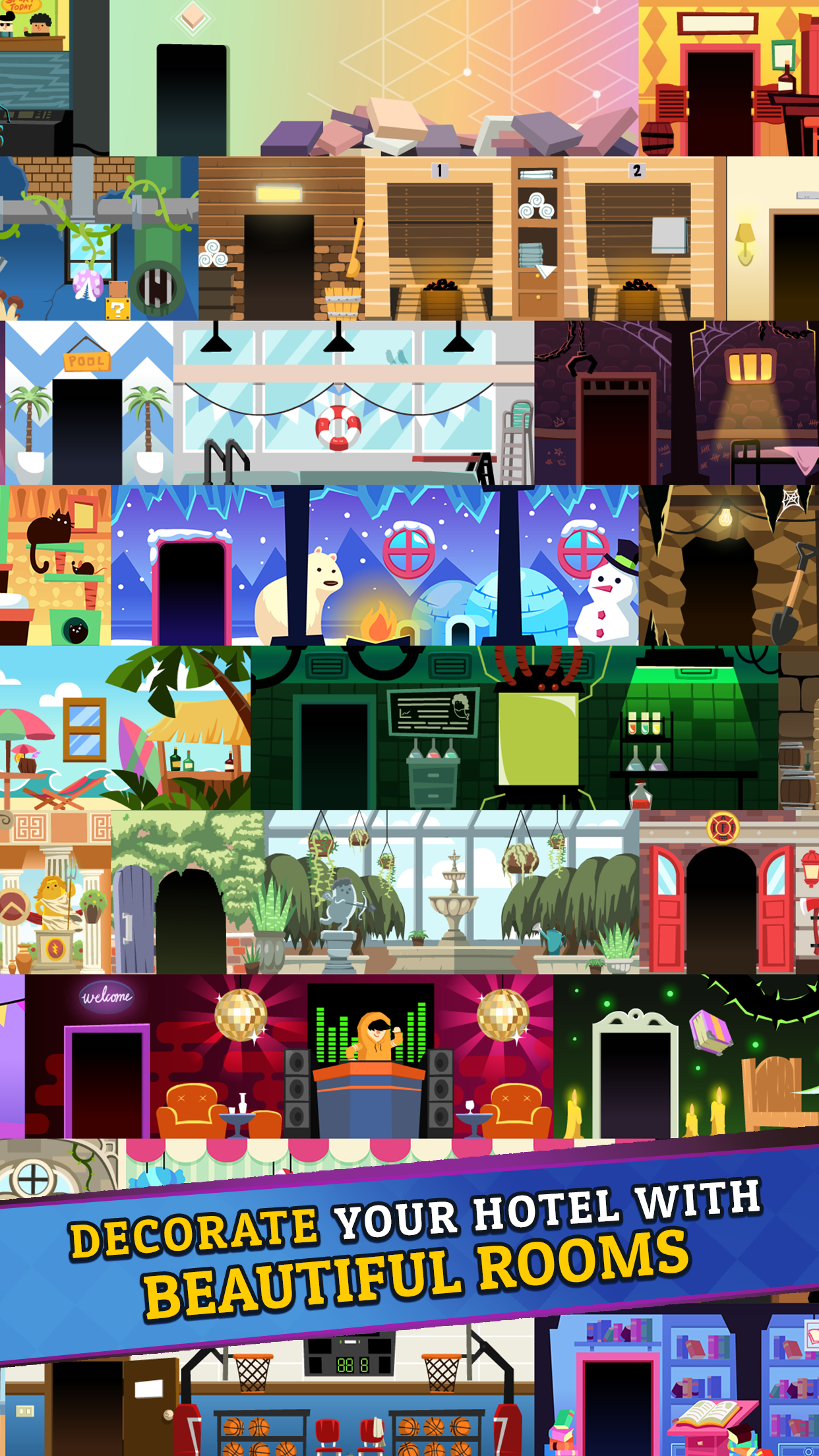 Hotel Mania Game Screenshot