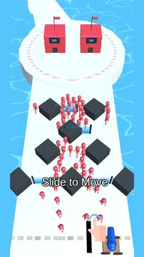 Mob Runner Crowd Control Game Screenshot