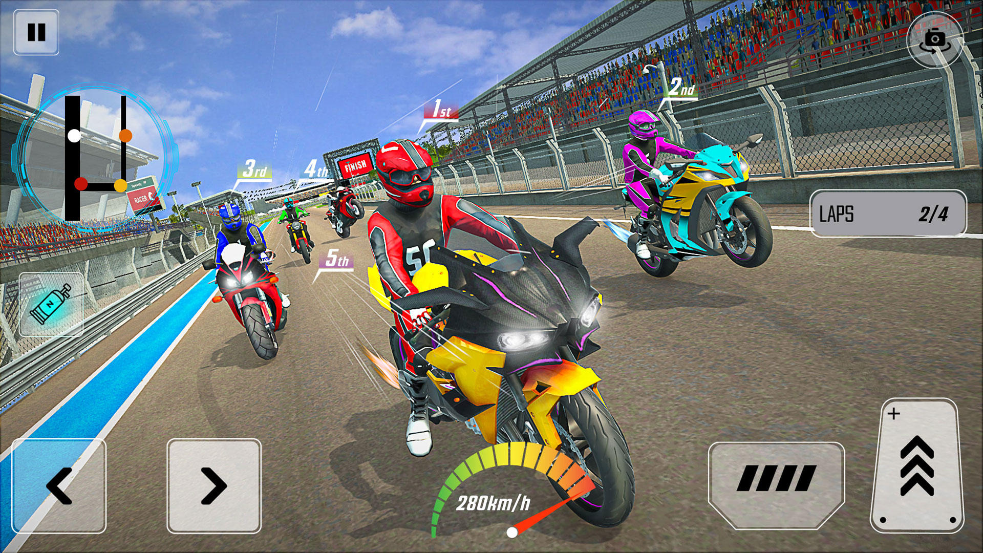 Moto Traffic Rider: Bike Stunt ภาพหน้าจอเกม