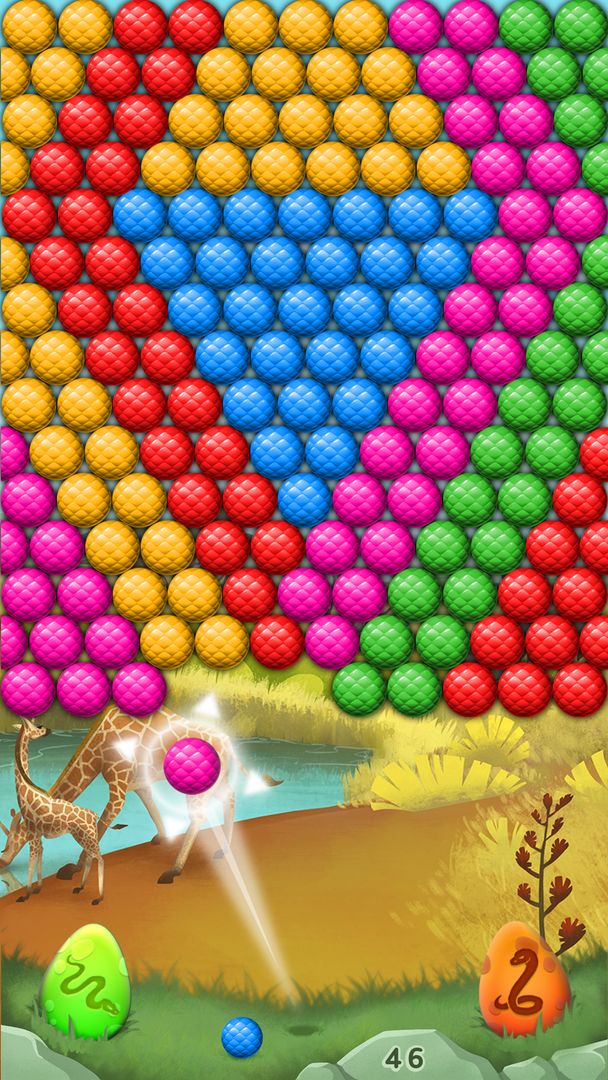 Bubble Snake Shooter screenshot game