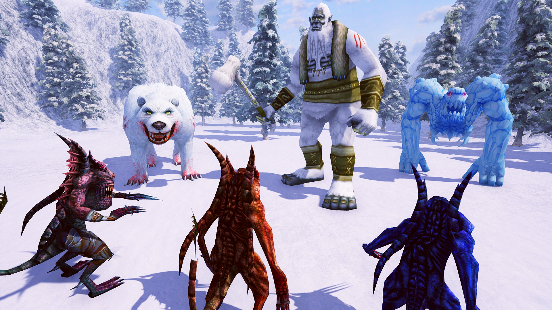 Ugly Monster Simulator Game Screenshot