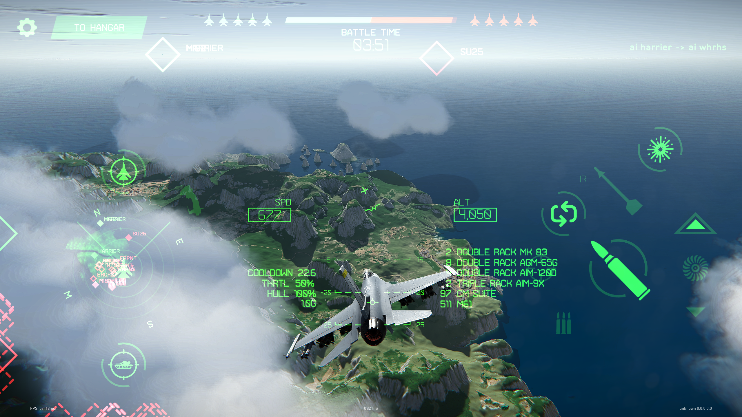 Modern Jet Fighters Online Game Screenshot