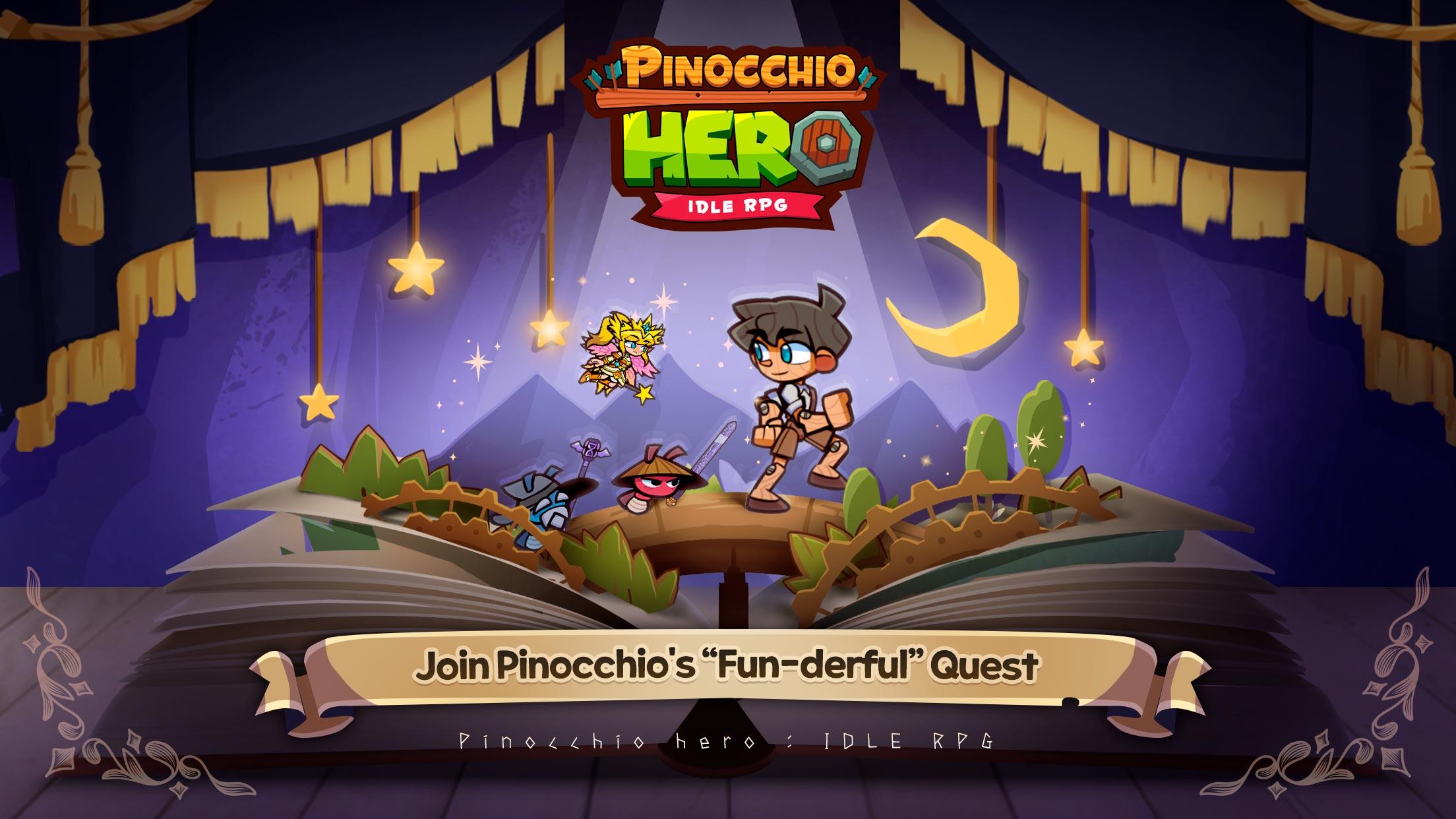 Screenshot of Pinocchio Hero IDLE RPG