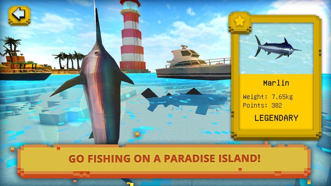 Screenshot of Eden Island Craft: Fishing