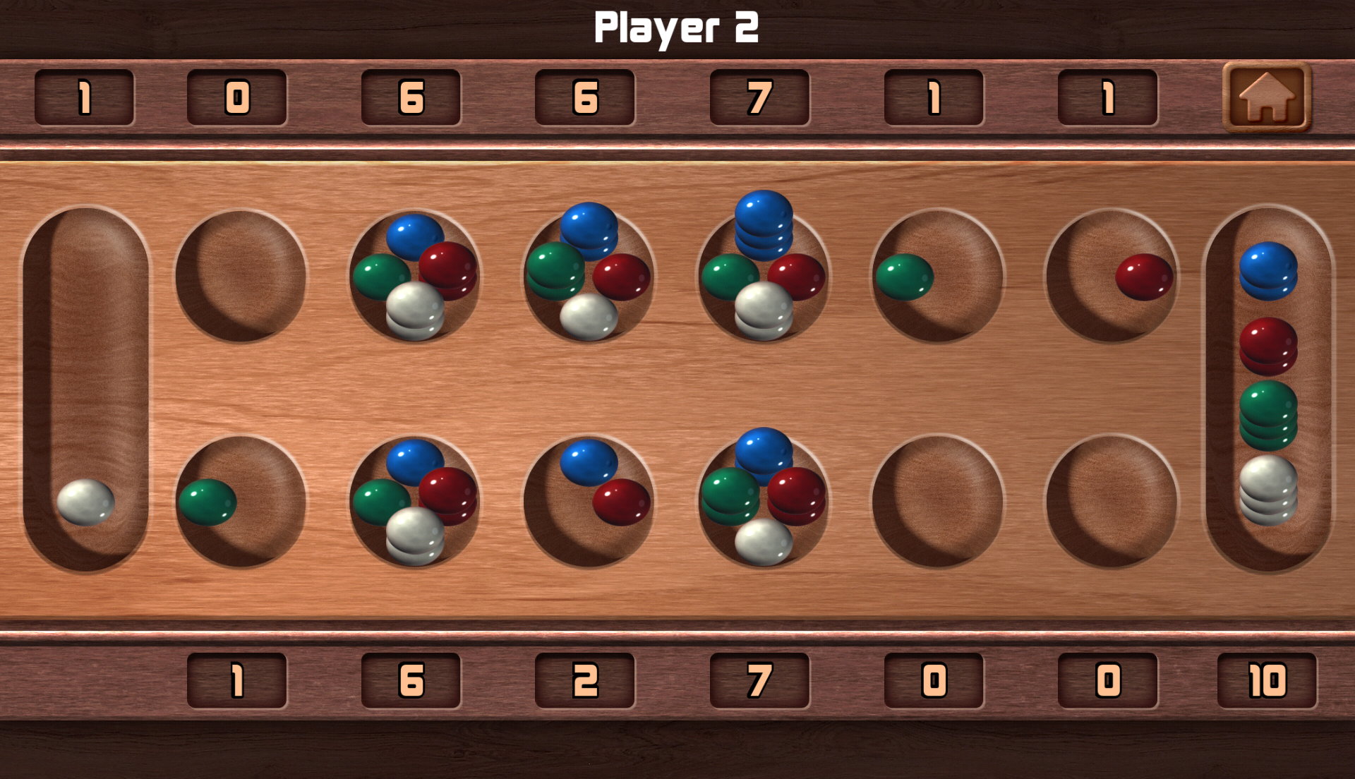 Cuplikan Layar Game Mancala