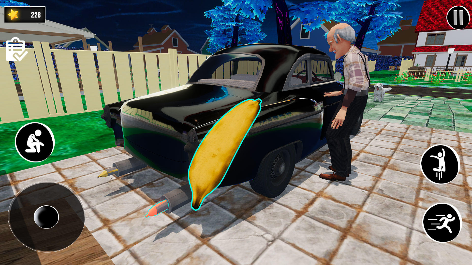 Bad Granny Crazy Prank Game Screenshot