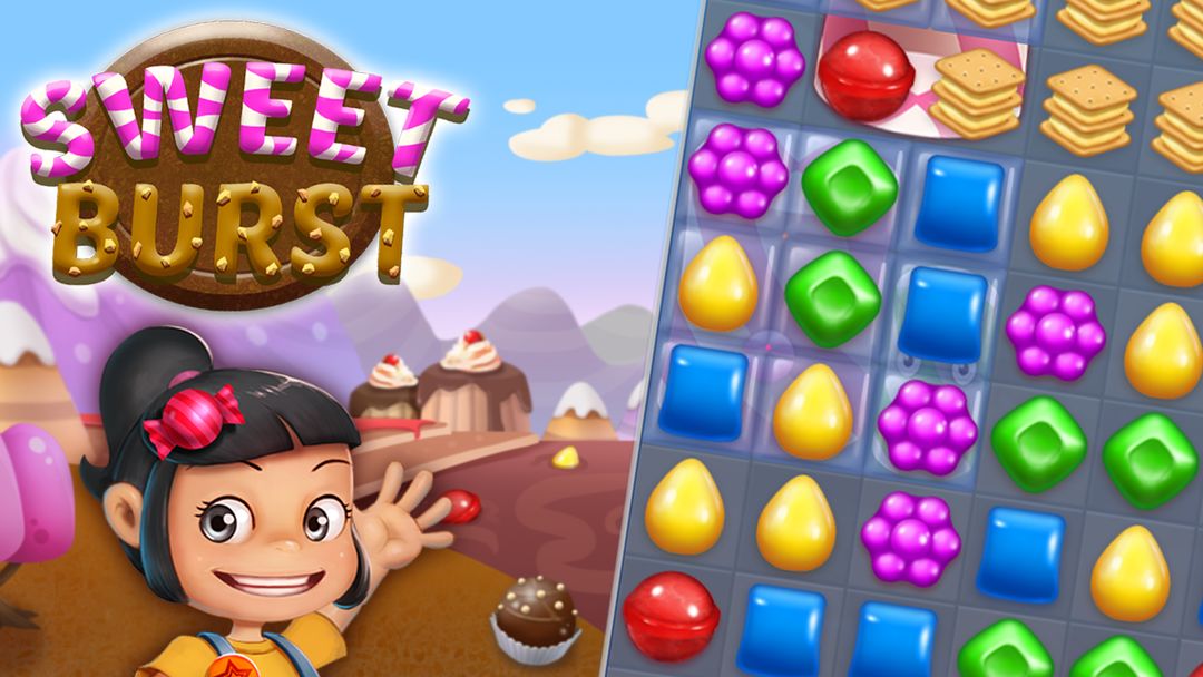 Candy Sweet Story:Match3Puzzle遊戲截圖