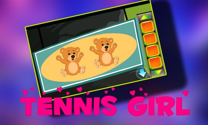 Kavi Games - 416 Tennis Girl Rescue Game ภาพหน้าจอเกม