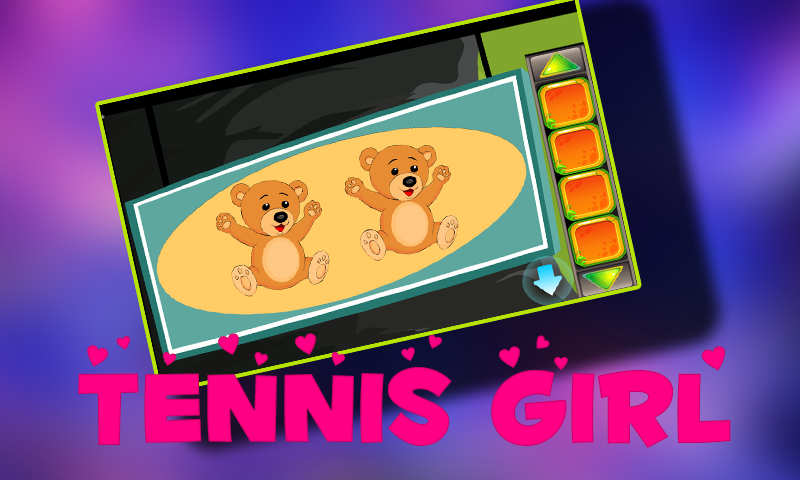 Kavi Games - 416 Tennis Girl Rescue Game Game Screenshot