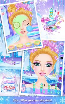 Princess Salon: Frozen Party 게임 스크린샷
