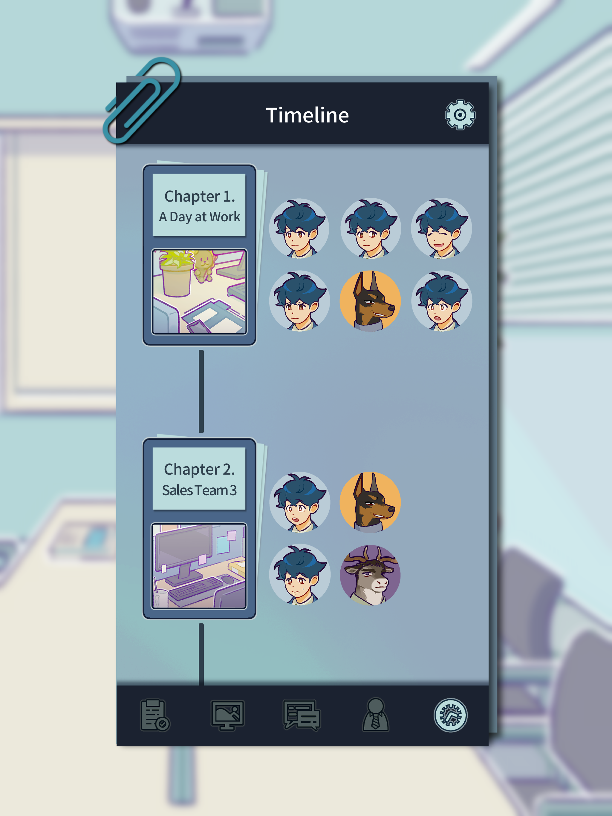 A Story of A Company! Game Screenshot