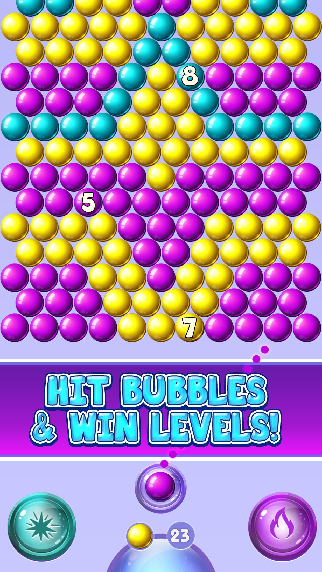 Cuplikan Layar Game Bubble Shooter