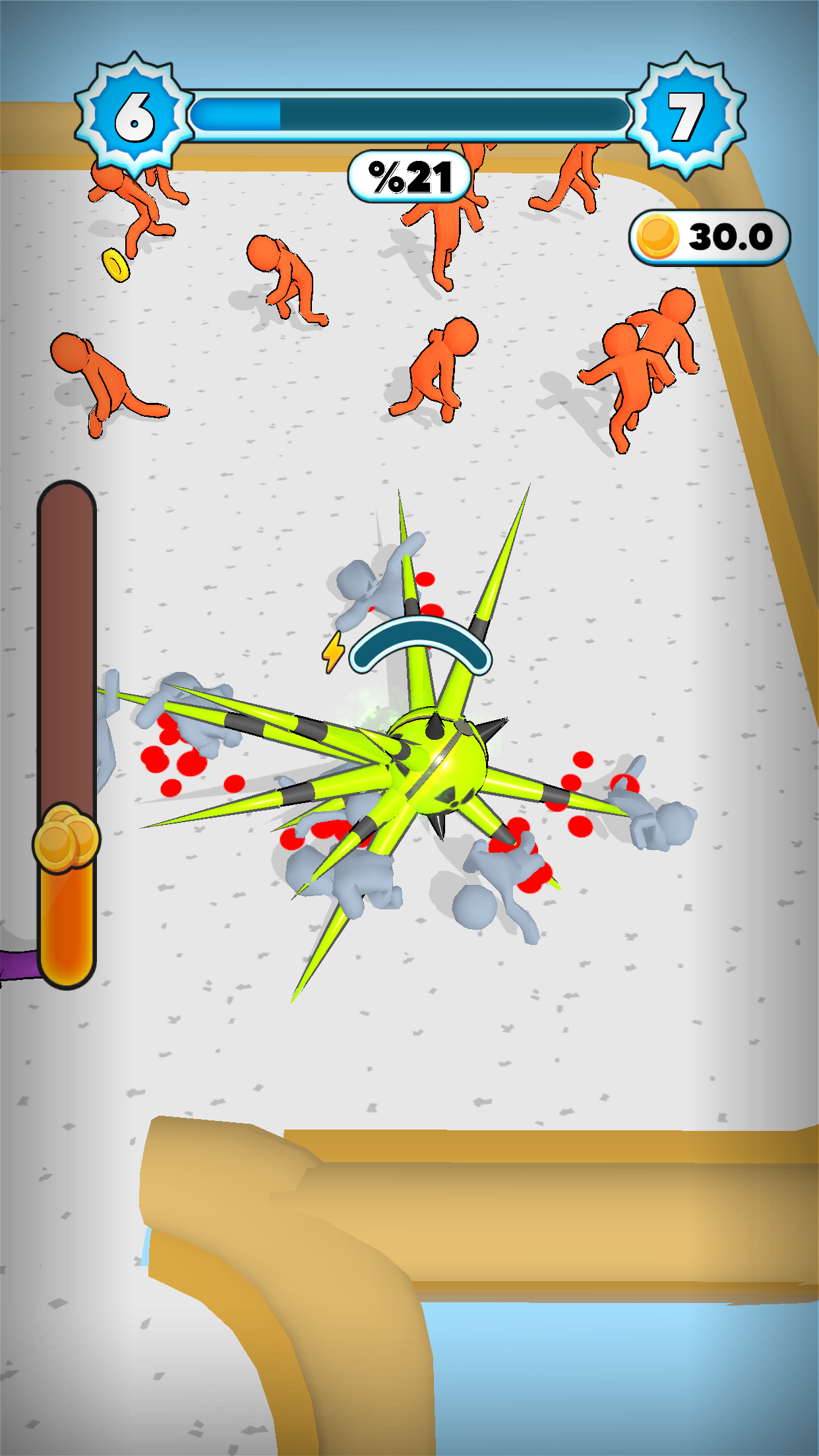 Rolling Mace Game Screenshot