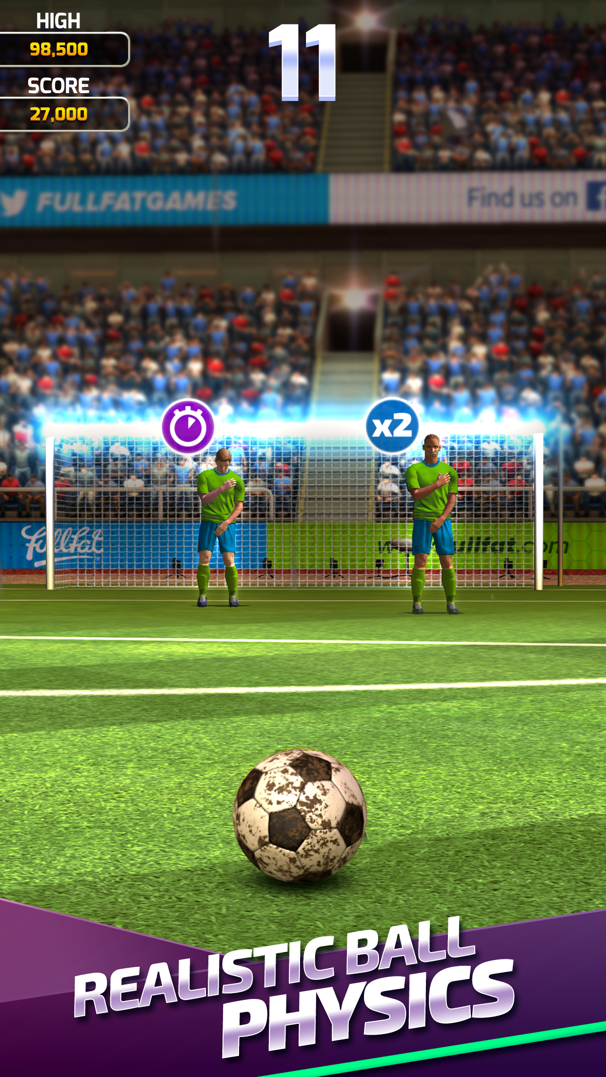 Flick Soccer 25 Game Screenshot