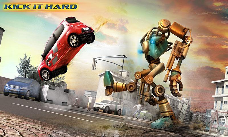 Robot Car Hero Sim 3D ภาพหน้าจอเกม