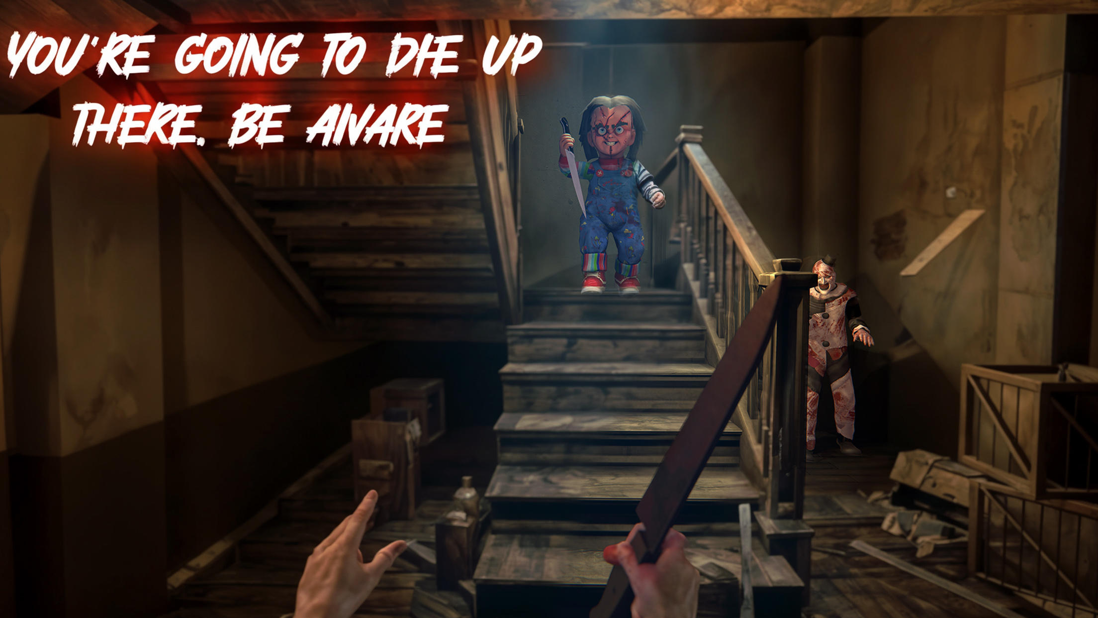 Scary Doll Evil Haunted House Game Screenshot