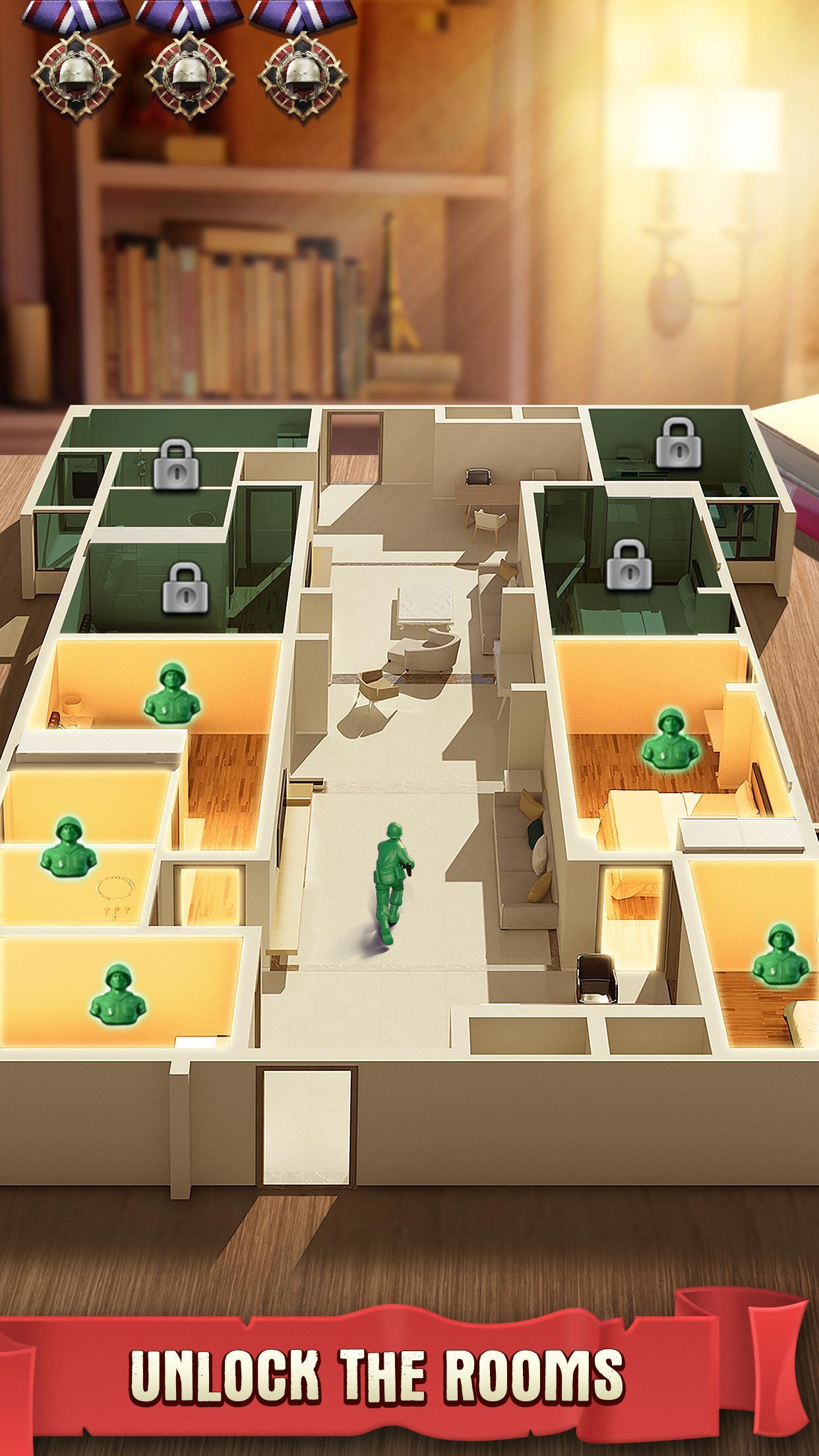 Toy Soldier & Puzzles 게임 스크린샷