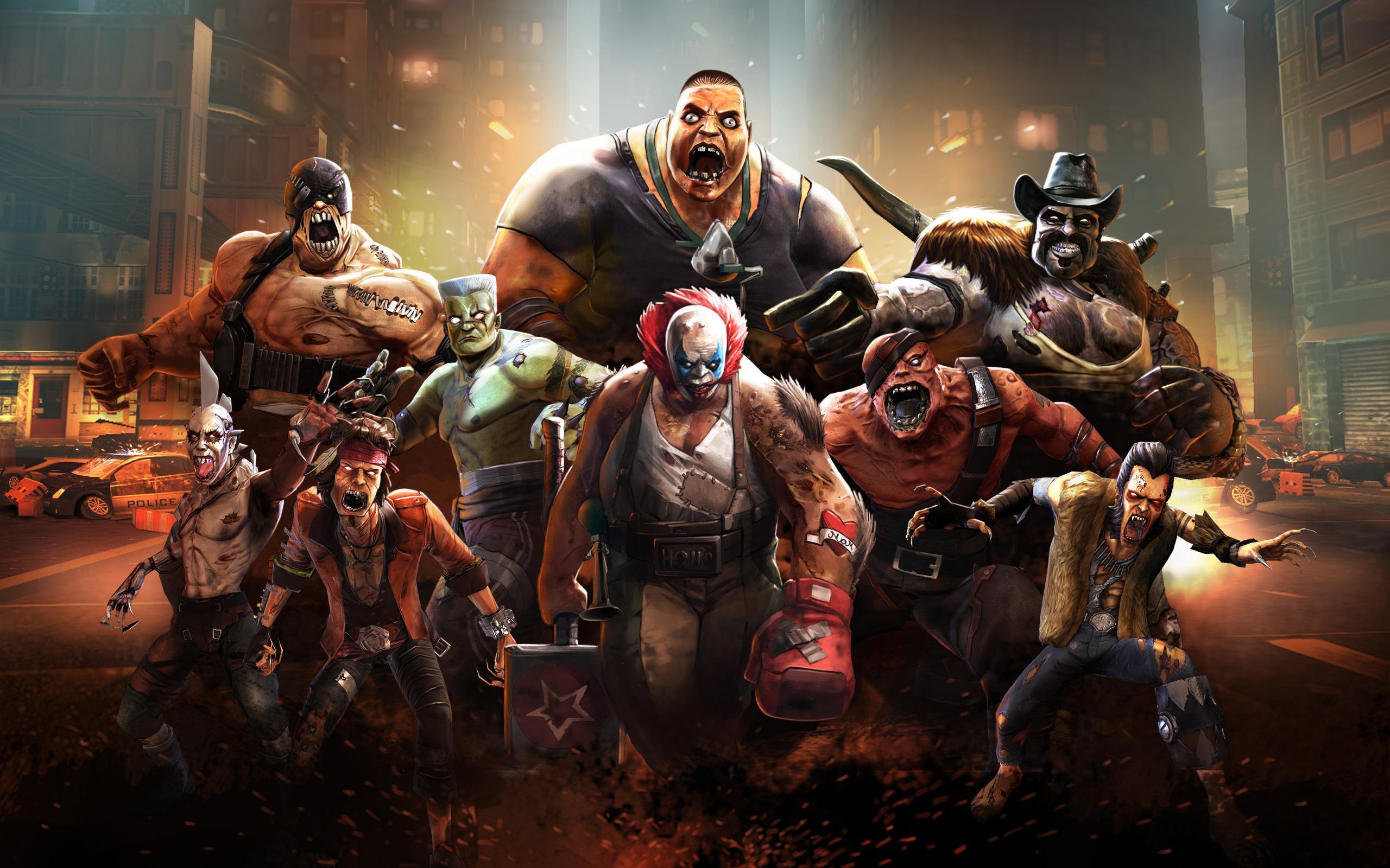 Zombie Ultimate Fighting Champ Game Screenshot