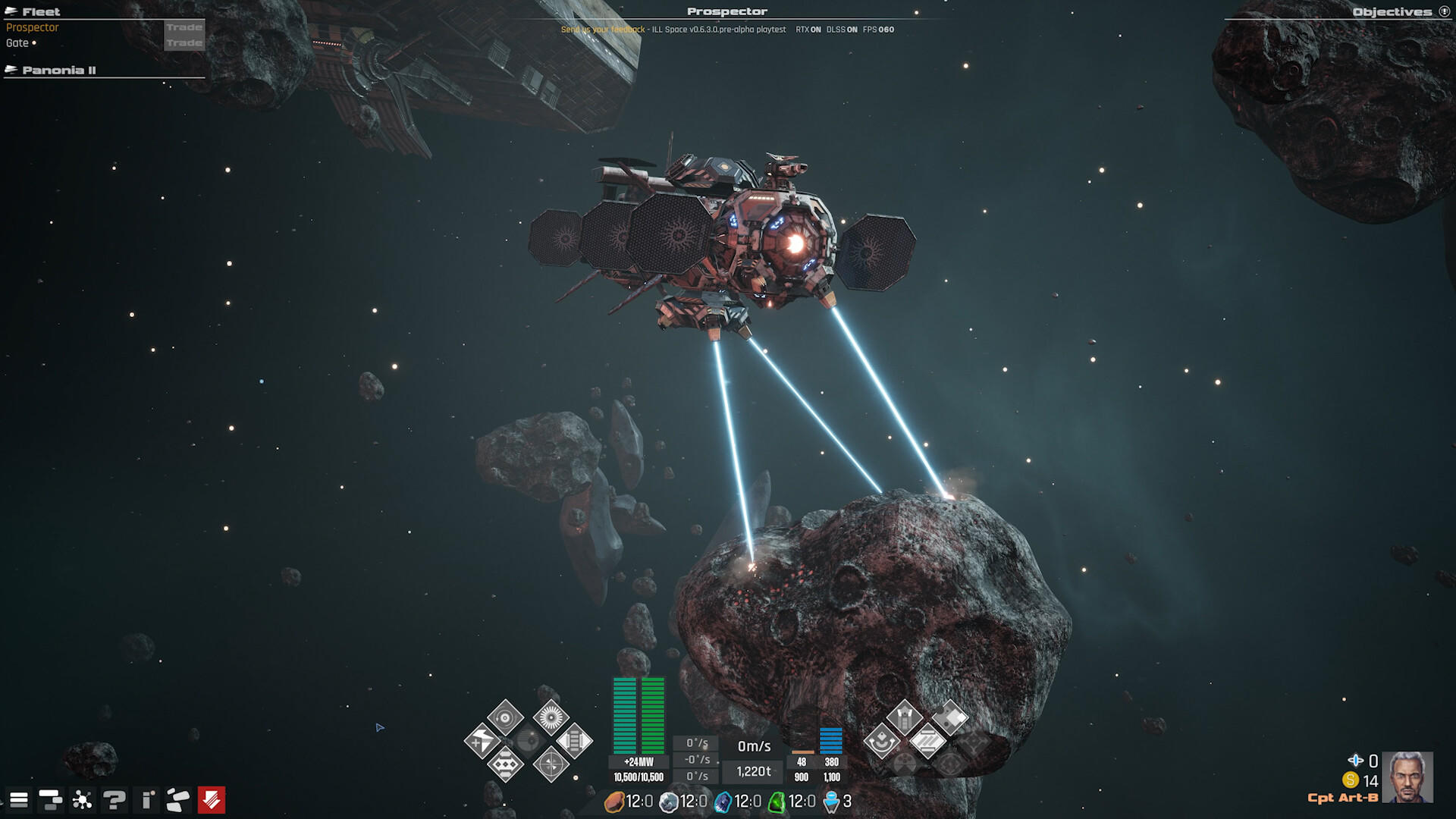 Screenshot of Starminer