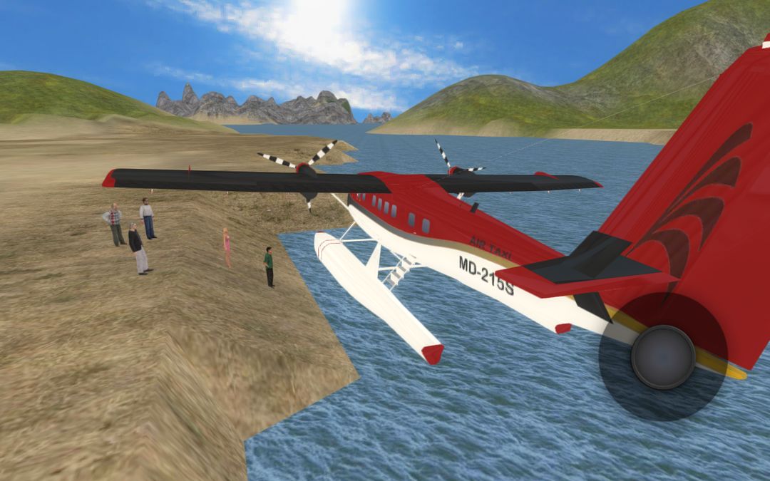 Airplane Flight Pilot 3D 게임 스크린 샷
