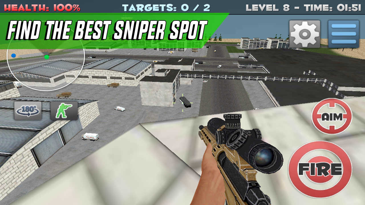 Sniper Shooter Assassin Siege Game Screenshot