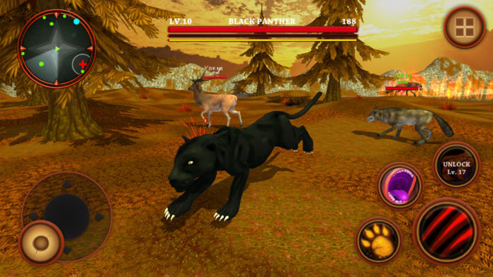 黑豹模拟器 - 野生动物生存游戏 게임 스크린 샷