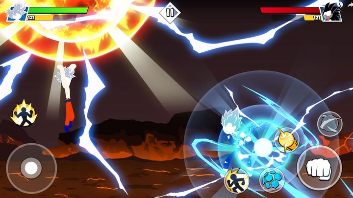 Screenshot 1 of Stickman Combat - Super Dragon Hero 3.8