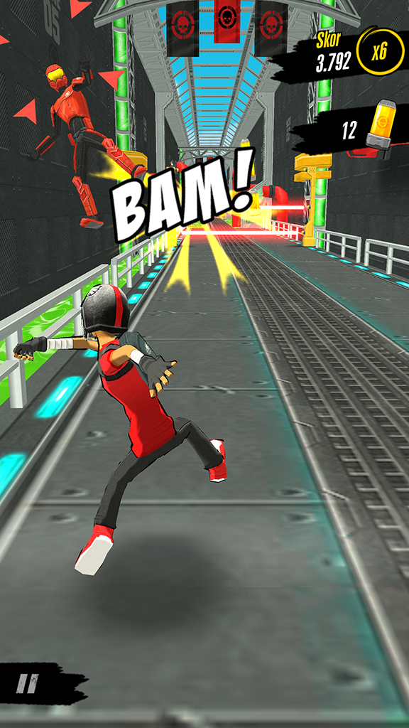 Screenshot of Action-Man Runner FREE