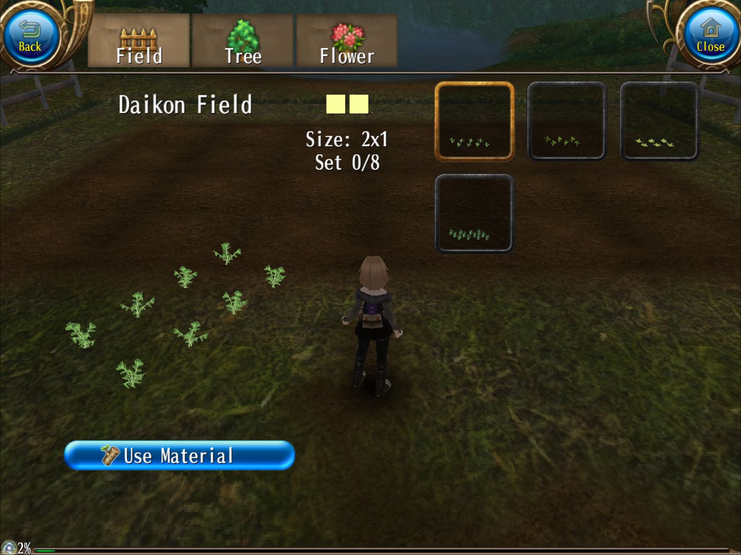 Screenshot of RPG Toram Online