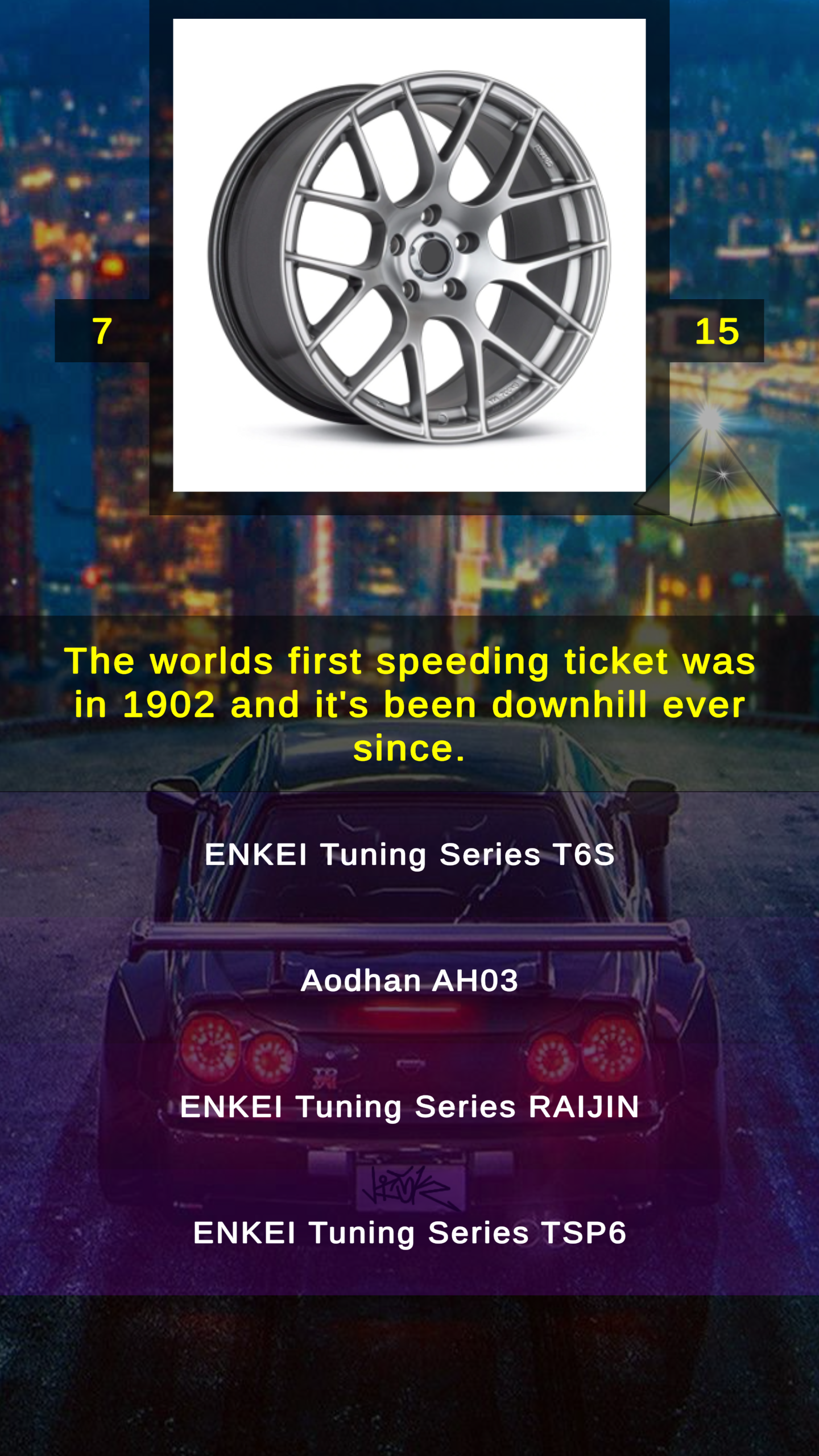 Drift Car Wheels And Rims Quiz for Android/iOS - TapTap