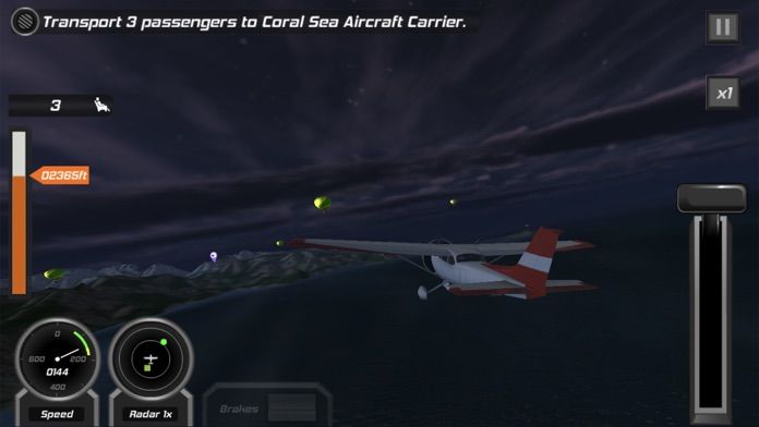 模擬飛行飞行员 3D 게임 스크린 샷