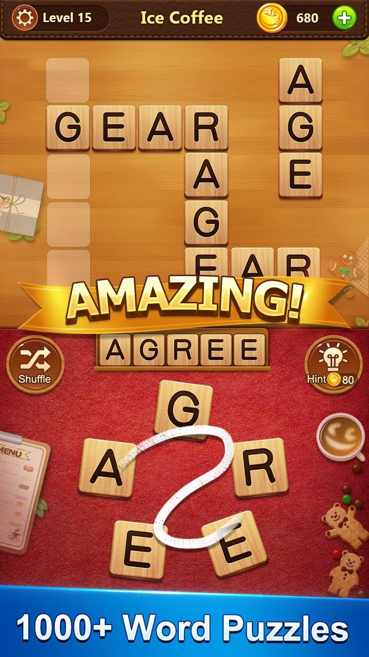 Word Cafe - A Crossword Puzzle Game Screenshot