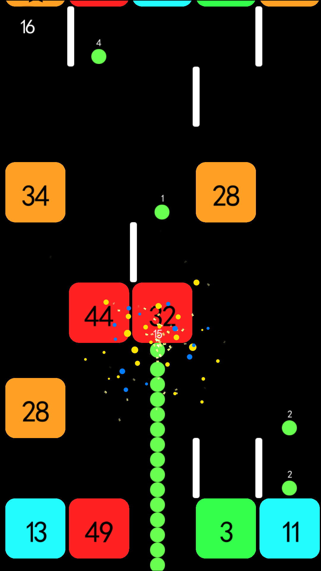 Snake Pixel Game Screenshot