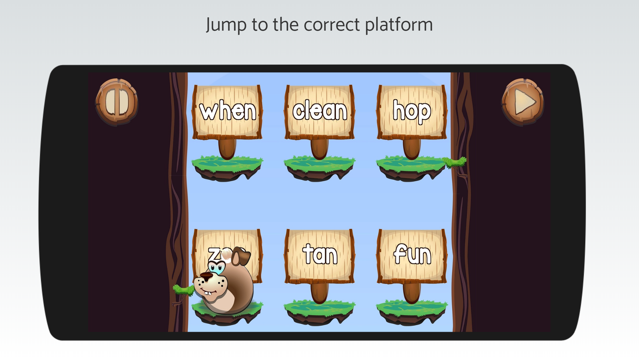 Swing 'N' Slide - ABC and Phonics Games Game Screenshot