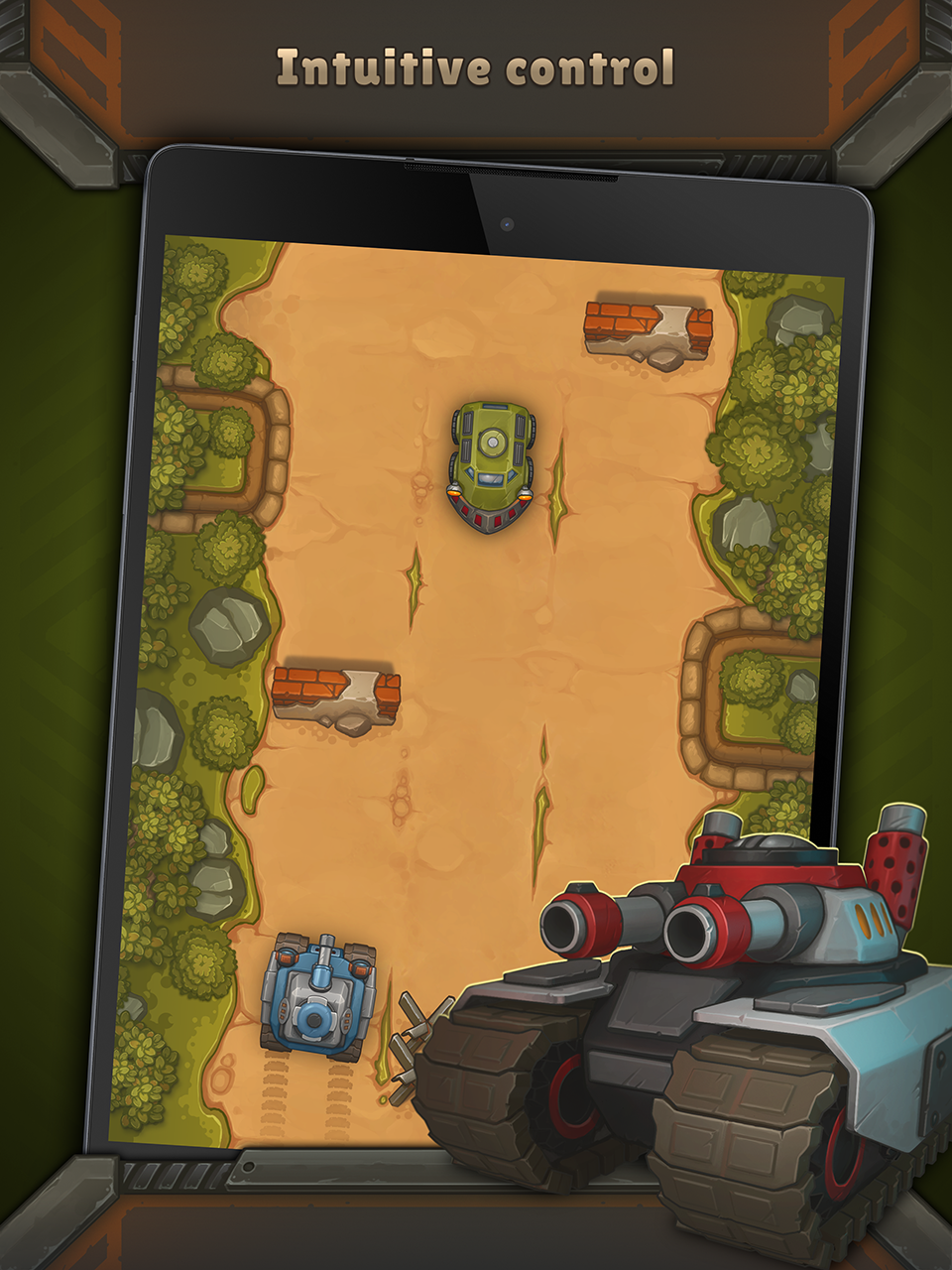 Cuplikan Layar Game Way of Tanks