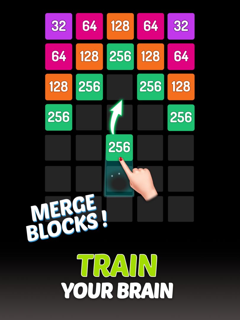 Screenshot of X2 Blocks - 2048 Number Game