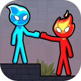 Stickman Red boy and Blue girl