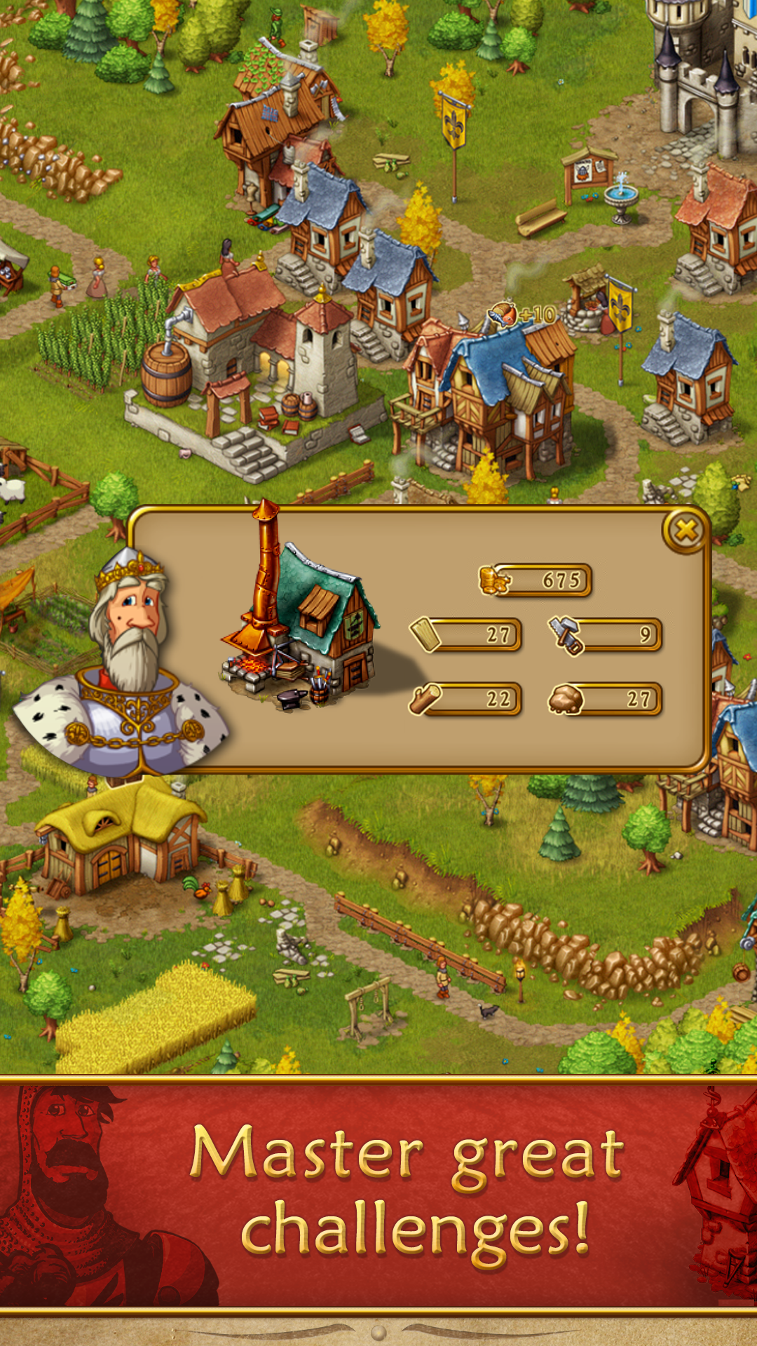 Townsmen Game Screenshot