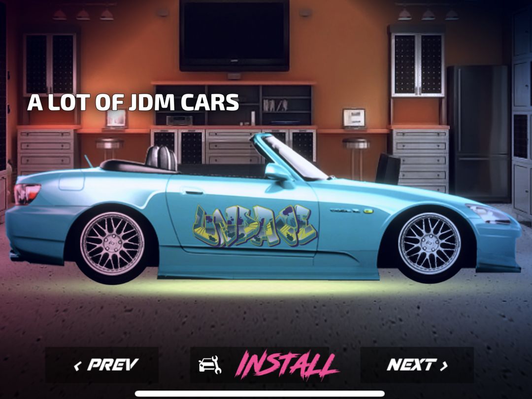 JDM Tuner Racing - Drag Race ภาพหน้าจอเกม