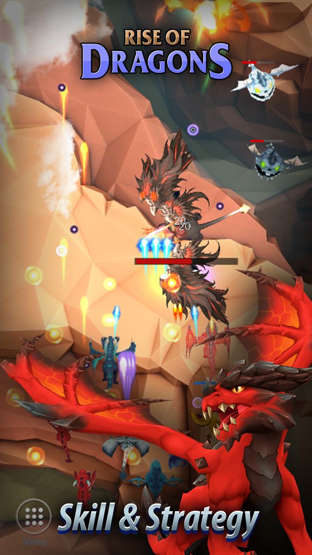 Rise of Dragons - Merge and Evolve screenshot game
