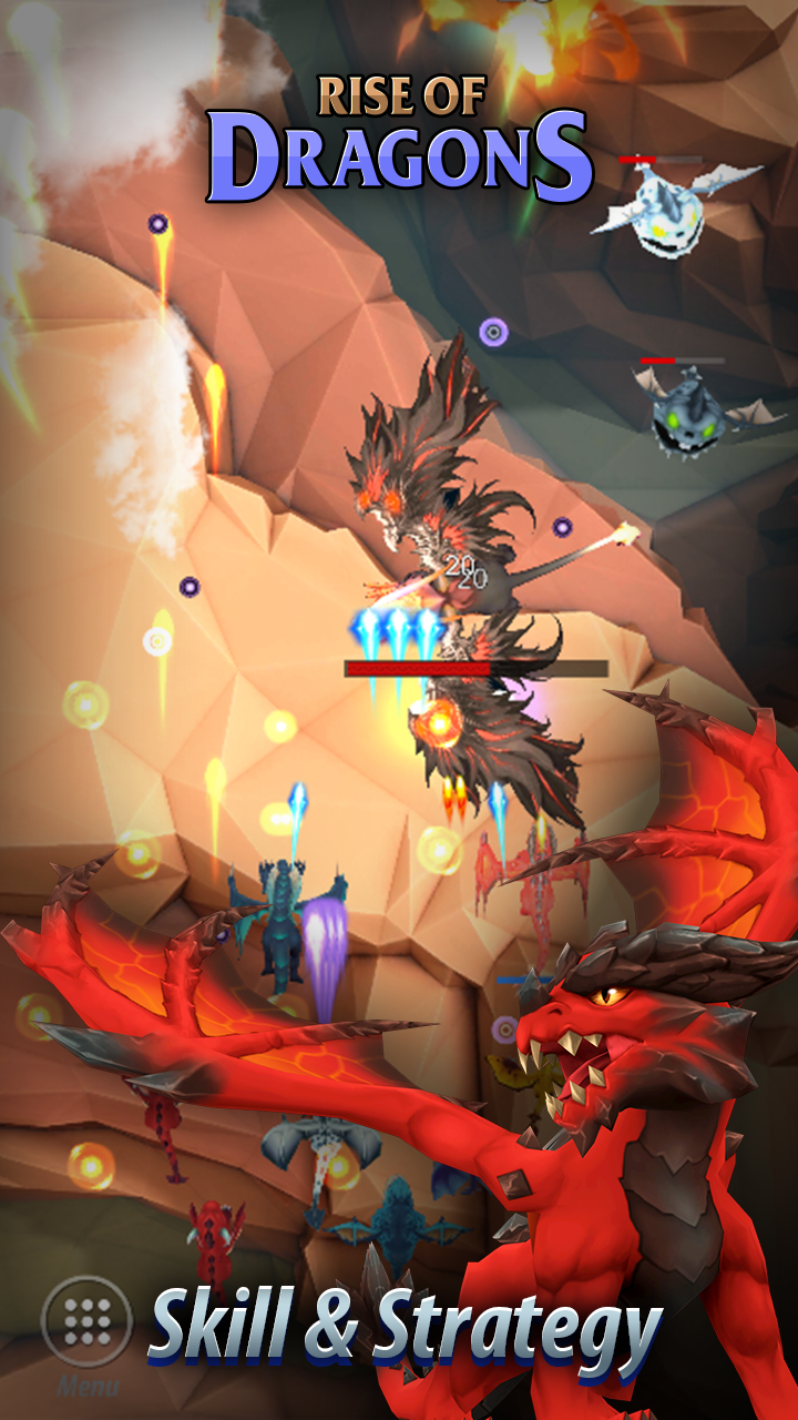 Rise of Dragons - Merge and Evolve Game Screenshot
