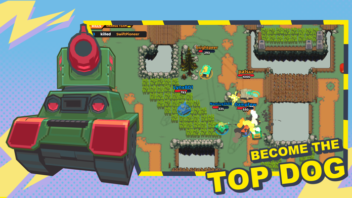 Скриншот игры Panzerdogs