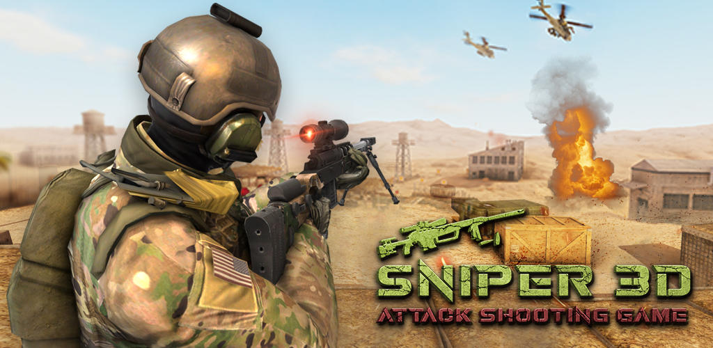 Banner of Sniper 3D Attack Shooting Game 1.0.0