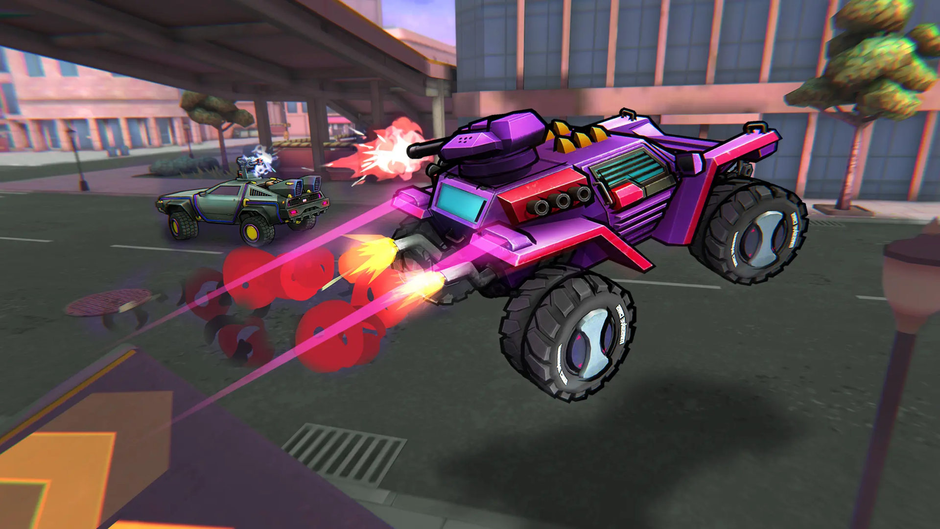 Banner of Battle Cars: Nitro PvP Shooter 