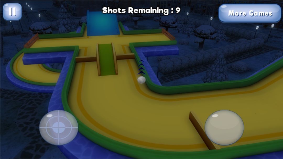 3D Mini Golf Star City 게임 스크린 샷