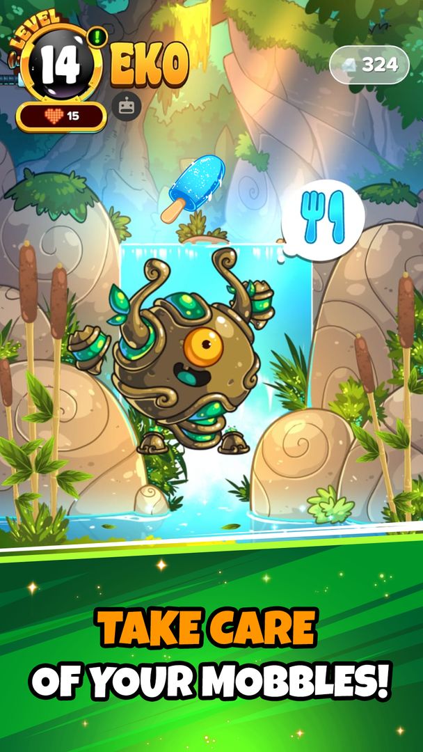 Mobbles, the mobile monsters! ภาพหน้าจอเกม