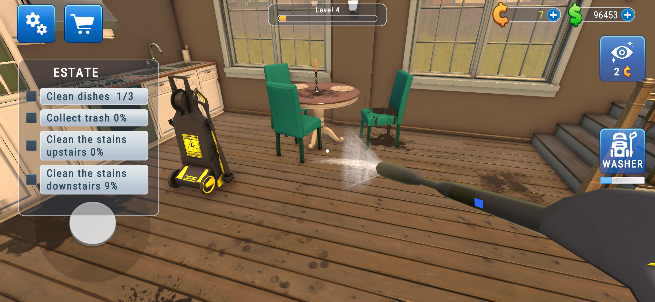 House Cleaner Simulator Game Screenshot