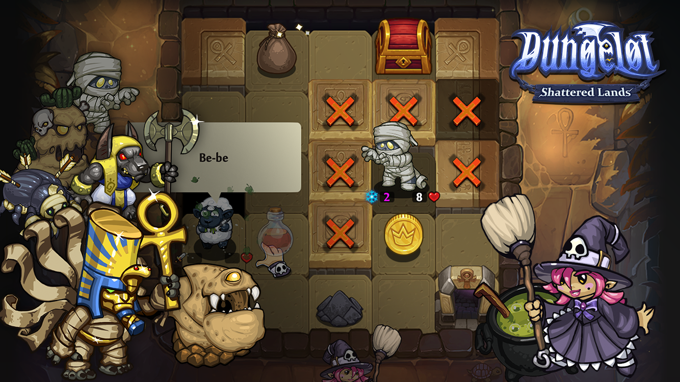 Dungelot Shattered Lands Game Screenshot