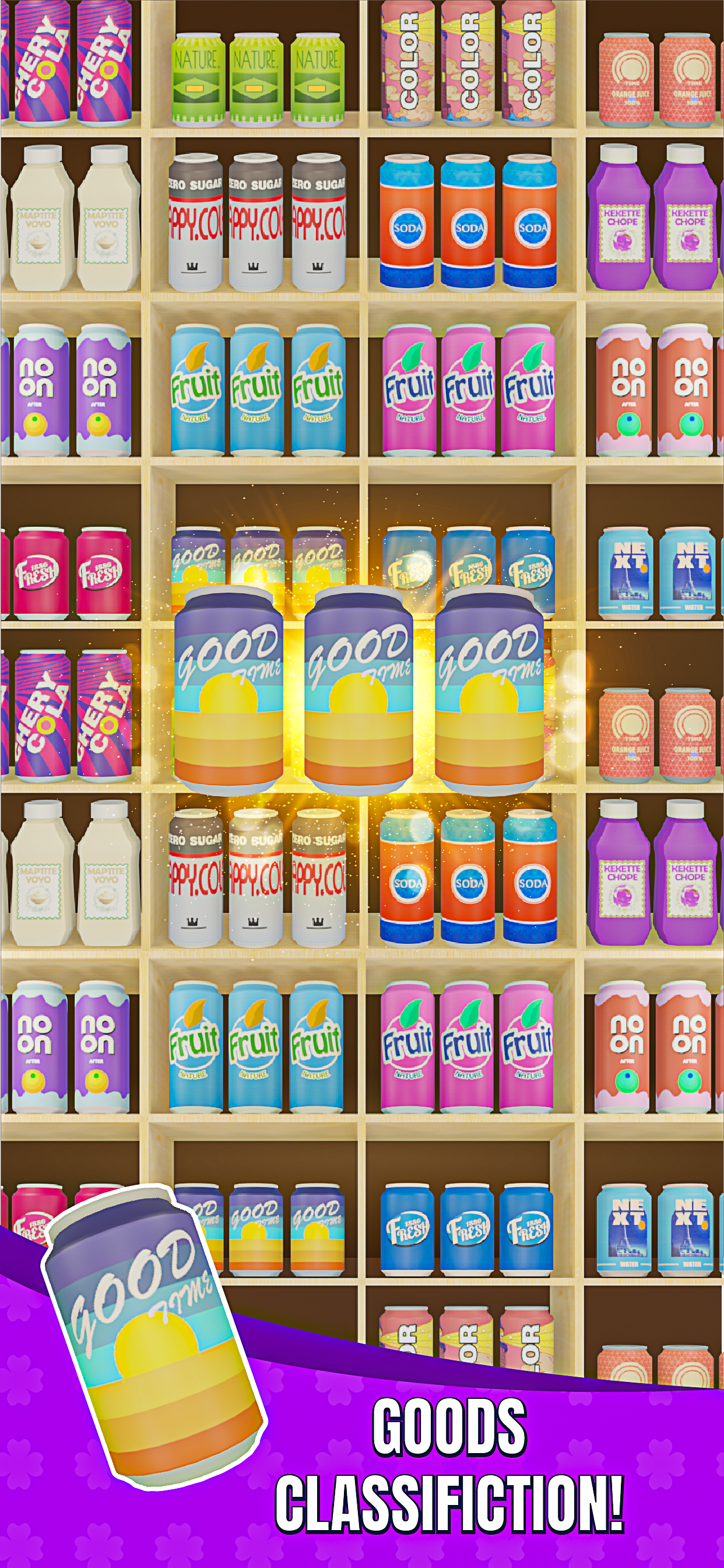 Triple Goods Merge: Sorting 3D Game Screenshot