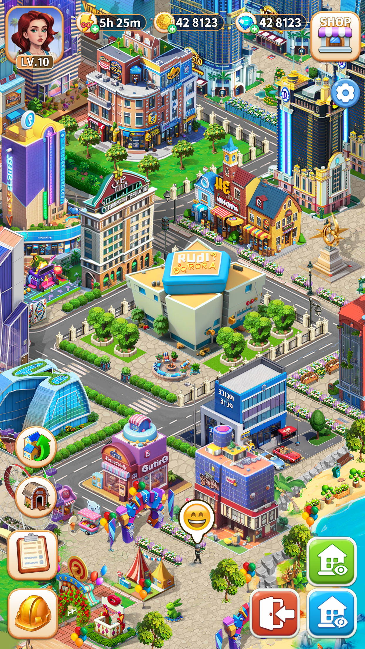 City Mansion: Build Merge Game Game Screenshot